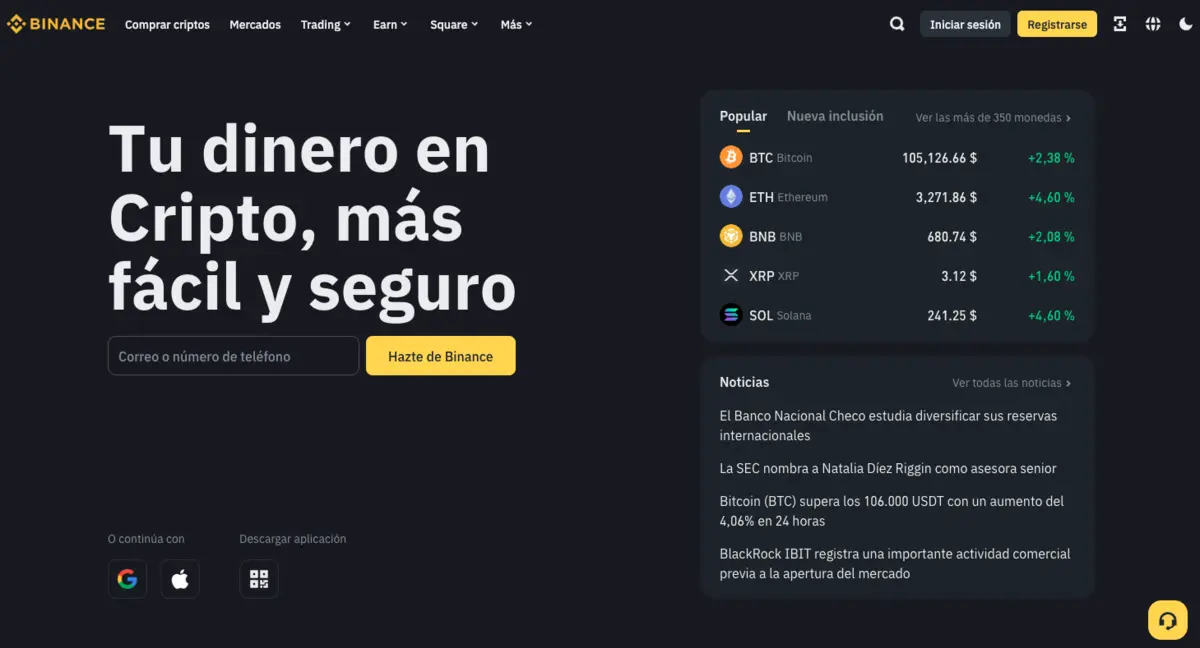 binance cripto exchange