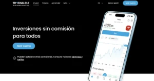 trading212 homepage